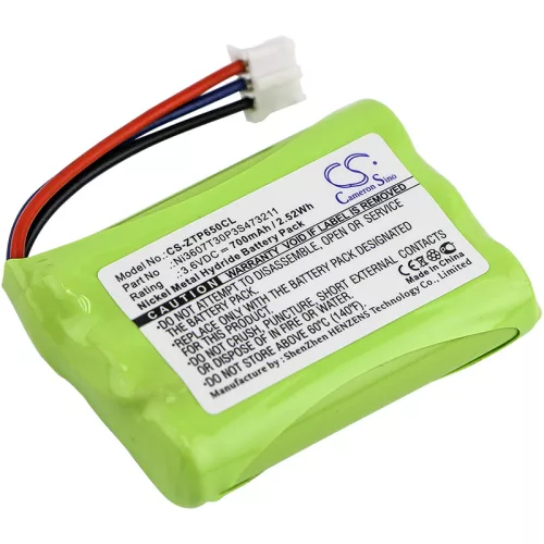 ZTE Ni3607T30P3S473211 helyettesítő mobiltelefon akkumulátor (Ni-MH, 3.6V, 700mAh / 2.52Wh) - Utángyártott
