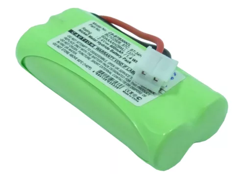 Binatone BT-34H helyettesítő mobiltelefon akkumulátor (Ni-MH, 2.4V, 600mAh / 1.44Wh) - Utángyártott