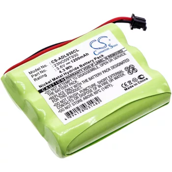   Bosch SLT6, T345 készülékekhez mobiltelefon akkumulátor (Ni-MH, 3.6V, 1200mAh / 4.32Wh) - Utángyártott