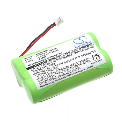Panasonic TYPE 20 helyettesítő mobiltelefon akkumulátor (Ni-MH, 2.4V, 1200mAh / 2.88Wh) - Utángyártott