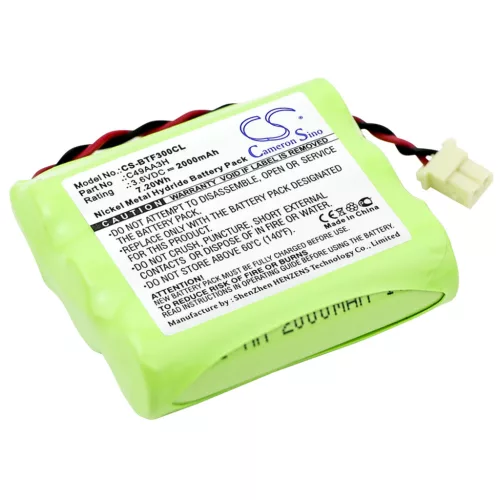 BT C49AA3H helyettesítő mobiltelefon akkumulátor (Ni-MH, 3.6V, 2000mAh / 7.20Wh) - Utángyártott