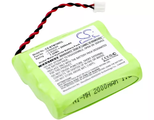 BT C50AA3H helyettesítő mobiltelefon akkumulátor (Ni-MH, 3.6V, 2000mAh / 7.20Wh) - Utángyártott