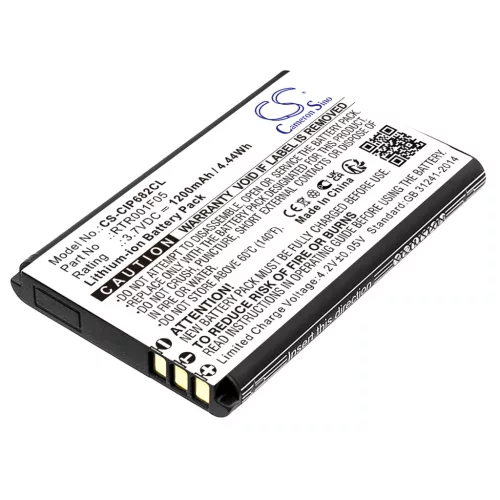 Cisco RTR001F05 helyettesítő mobiltelefon akkumulátor (Li-ion, 3.7V, 1200mAh / 4.44Wh) - Utángyártott