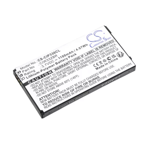 Cisco CIW33ZBR helyettesítő mobiltelefon akkumulátor (Li-Polymer, 3.7V, 1100mAh / 4.07Wh) - Utángyártott