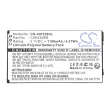 Cisco CIW33ZBR helyettesítő mobiltelefon akkumulátor (Li-Polymer, 3.7V, 1100mAh / 4.07Wh) - Utángyártott