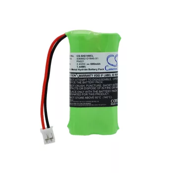   Siemens PH021, S30852-D1640-X1 helyettesítő mobiltelefon akkumulátor (Ni-MH, 2.4V, 600mAh) - Utángyártott