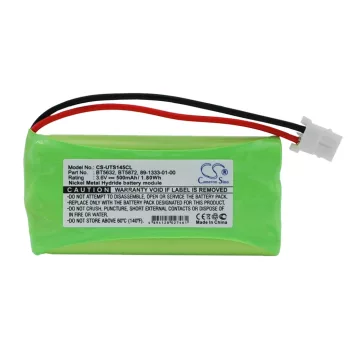   Uniden BT5632, BT5872 helyettesítő mobiltelefon akkumulátor (Ni-MH, 3.6V, 500mAh / 1.80Wh) - Utángyártott
