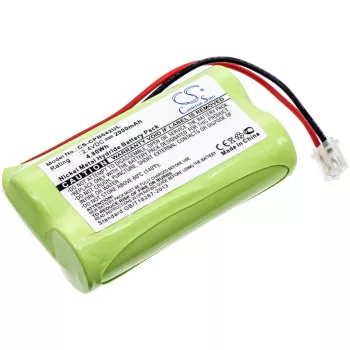   Universel AA x 2 készülékhez mobiltelefon akkumulátor (Ni-MH, 2.4V, 2000mAh / 4.80Wh) - Utángyártott