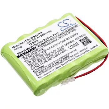   Universel AA x 5 készülékhez mobiltelefon akkumulátor (Ni-MH, 6.0V, 2000mAh / 12.0Wh) - Utángyártott