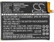360 QK-392 helyettesítő mobiltelefon akkumulátor (Li-Polymer, 3.85V, 3600mAh / 13.86Wh) - Utángyártott