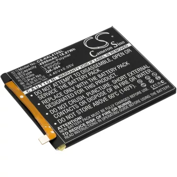   360 QK-394 helyettesítő mobiltelefon akkumulátor (Li-Polymer, 3.85V, 4900mAh / 18.87Wh) - Utángyártott