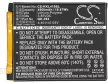 360 QK-394 helyettesítő mobiltelefon akkumulátor (Li-Polymer, 3.85V, 4900mAh / 18.87Wh) - Utángyártott