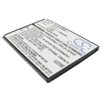   Acer KT.0010B.006 helyettesítő mobiltelefon akkumulátor (Li-ion, 3.7V, 1250mAh / 4.63Wh) - Utángyártott