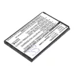 Acer ICP494261SRU 1S1P helyettesítő mobiltelefon akkumulátor (Li-ion, 3.7V, 1500mAh / 5.6Wh) - Utángyártott
