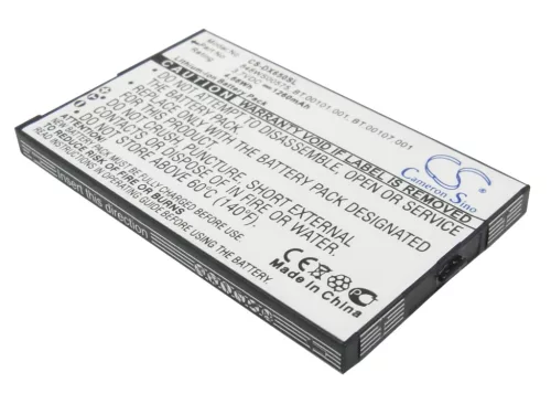 Acer BT.00107.001 helyettesítő mobiltelefon akkumulátor (Li-ion, 3.7V, 1260mAh / 4.66Wh) - Utángyártott