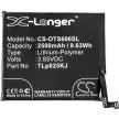 Alcatel TLp025KJ helyettesítő mobiltelefon akkumulátor (Li-Polymer, 3.85V, 2500mAh / 9.63Wh) - Utángyártott