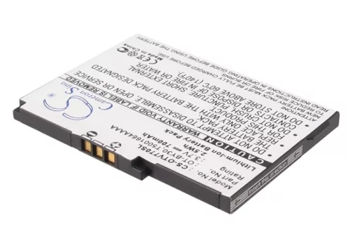 Alcatel T5001664AAAA helyettesítő mobiltelefon akkumulátor (Li-ion, 3.7V, 700mAh / 2.59Wh) - Utángyártott