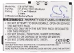Alcatel T5001664AAAA helyettesítő mobiltelefon akkumulátor (Li-ion, 3.7V, 700mAh / 2.59Wh) - Utángyártott