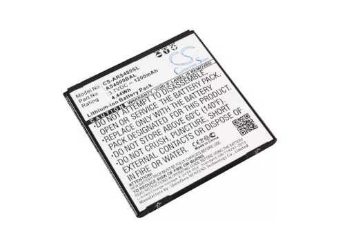 Aligator S4020 készülékhez mobiltelefon akkumulátor (Li-ion, 3.7V, 1200mAh / 4.44Wh) - Utángyártott