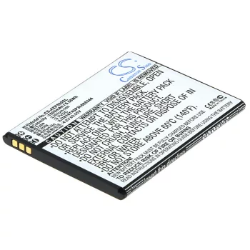   ZTE Li3818T43P3h665344 helyettesítő mobiltelefon akkumulátor (Li-ion, 3.7V, 1500mAh / 5.55Wh) - Utángyártott