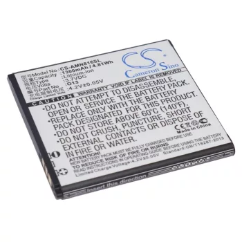   AMOI O13 helyettesítő mobiltelefon akkumulátor (Li-ion, 3.7V, 1300mAh / 4.81Wh) - Utángyártott
