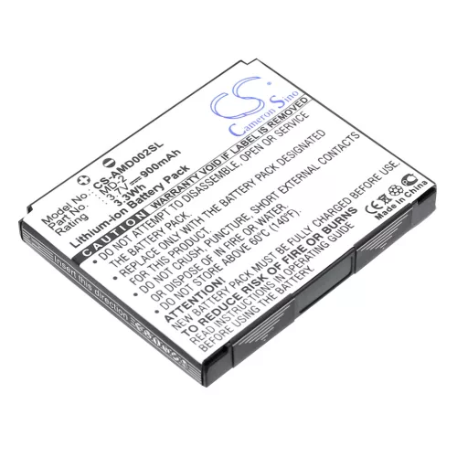 AMOI MD-2 helyettesítő mobiltelefon akkumulátor (Li-ion, 3.7V, 900mAh / 3.33Wh) - Utángyártott