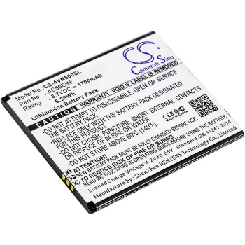  Archos AC50ENE helyettesítő mobiltelefon akkumulátor (Li-ion, 3.7V, 1700mAh / 6.29Wh) - Utángyártott