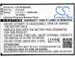Archos AC64XE helyettesítő mobiltelefon akkumulátor (Li-Polymer, 3.8V, 3400mAh / 12.92Wh) - Utángyártott
