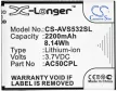 Archos BSE70H helyettesítő mobiltelefon akkumulátor (Li-ion, 3.7V, 2200mAh / 8.14Wh) - Utángyártott