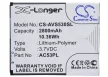 Archos AC53PL helyettesítő mobiltelefon akkumulátor (Li-Polymer, 3.7V, 2800mAh / 10.36Wh) - Utángyártott