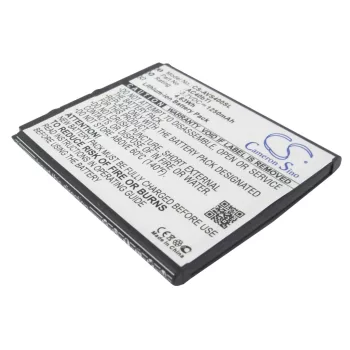   Archos AC40bTI helyettesítő mobiltelefon akkumulátor (Li-ion, 3.7V, 1250mAh / 4.63Wh) - Utángyártott