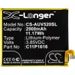 Asus C11P1616 helyettesítő mobiltelefon akkumulátor (Li-Polymer, 3.85V, 2900mAh / 11.17Wh) - Utángyártott