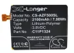 Asus C11P1324 helyettesítő mobiltelefon akkumulátor (Li-Polymer, 3.8V, 2100mAh / 7.98Wh) - Utángyártott