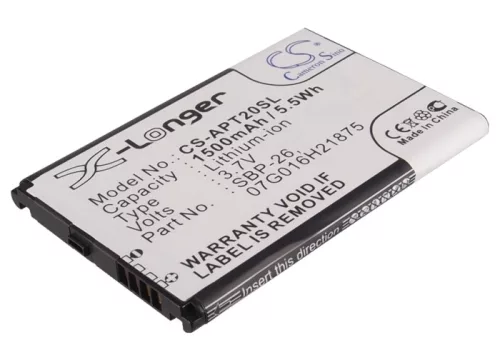 Asus SBP-26 helyettesítő mobiltelefon akkumulátor (Li-ion, 3.7V, 1500mAh / 5.5Wh) - Utángyártott