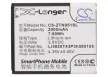 ZTE Li3820T43P3h585155 helyettesítő mobiltelefon akkumulátor (Li-ion, 3.8V, 2000mAh / 7.60Wh) - Utángyártott