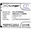 ZTE Li3709T42P3h504047-H helyettesítő mobiltelefon akkumulátor (Li-ion, 3.7V, 800mAh / 2.96Wh) - Utángyártott