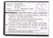 HTC BD29100 helyettesítő mobiltelefon akkumulátor (Li-ion, 3.7V, 1150mAh / 4.26Wh) - Utángyártott