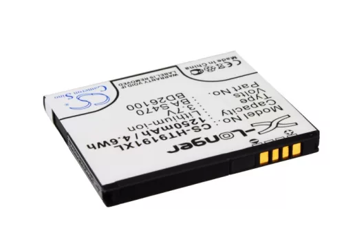 HTC BD26100 helyettesítő mobiltelefon akkumulátor (Li-ion, 3.7V, 1250mAh / 4.63Wh) - Utángyártott