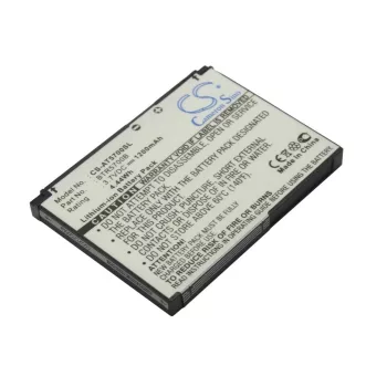   AT&T BTR5700B helyettesítő mobiltelefon akkumulátor (Li-ion, 3.7V, 1200mAh / 4.44Wh) - Utángyártott