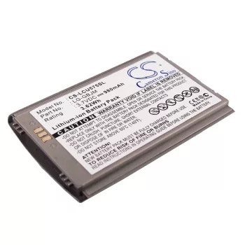   LG -GBJM helyettesítő mobiltelefon akkumulátor (Li-ion, 3.7V, 980mAh / 3.62Wh) - Utángyártott