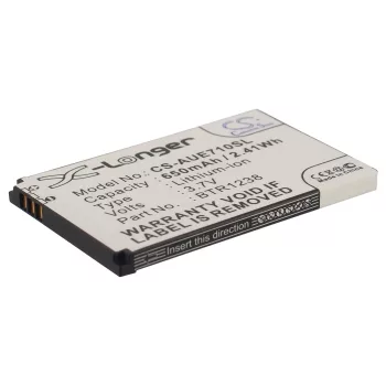   Audiovox BTR1238 helyettesítő mobiltelefon akkumulátor (Li-ion, 3.7V, 650mAh / 2.41Wh) - Utángyártott