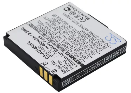 Audiovox BTR-1400, BTR1400 helyettesítő mobiltelefon akkumulátor (Li-ion, 3.7V, 600mAh) - Utángyártott