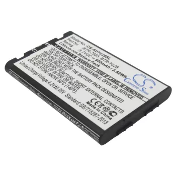   Audiovox BTR-7025 helyettesítő mobiltelefon akkumulátor (Li-ion, 3.7V, 950mAh / 3.52Wh) - Utángyártott
