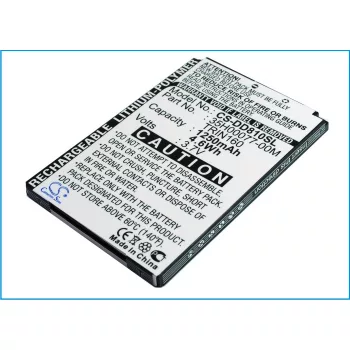   HTC TRIN160 helyettesítő mobiltelefon akkumulátor (Li-Polymer, 3.7V, 1250mAh / 4.6Wh) - Utángyártott