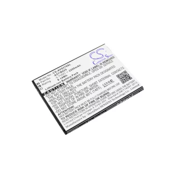   Avus A57/B025 helyettesítő mobiltelefon akkumulátor (Li-ion, 3.7V, 2200mAh / 8.14Wh) - Utángyártott
