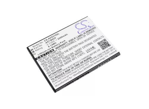 Avus A57/B025 helyettesítő mobiltelefon akkumulátor (Li-ion, 3.7V, 2200mAh / 8.14Wh) - Utángyártott