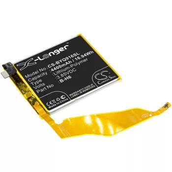   BBK B-H6 helyettesítő mobiltelefon akkumulátor (Li-Polymer, 3.85V, 4400mAh / 16.94Wh) - Utángyártott