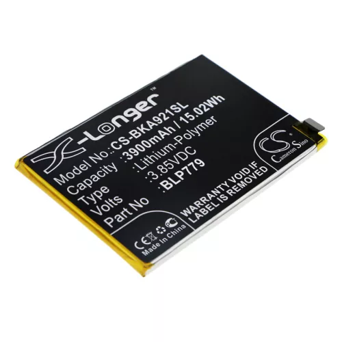 BBK BLP779 helyettesítő mobiltelefon akkumulátor (Li-Polymer, 3.85V, 3900mAh / 15.02Wh) - Utángyártott