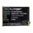 BBK B-M2 helyettesítő mobiltelefon akkumulátor (Li-Polymer, 3.85V, 4900mAh / 18.87Wh) - Utángyártott