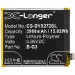 BBK B-G3 helyettesítő mobiltelefon akkumulátor (Li-Polymer, 3.85V, 3900mAh / 15.02Wh) - Utángyártott